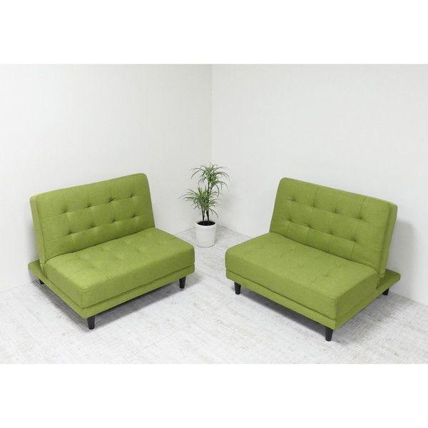 クロシオ ソファーベッド ソファベッド シングル リクライニング 2人