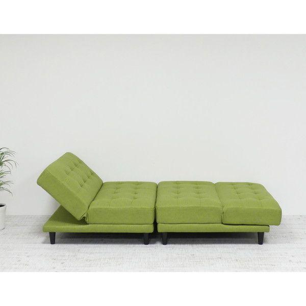 クロシオ ソファーベッド ソファベッド シングル リクライニング 2人