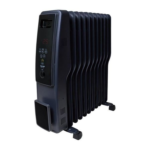 オイルヒーター TEKNOS TOH-D1102K 【大幅値下げ】 TEKNOS オイルヒーター TOH-D1102K つや消しブラック デジタル