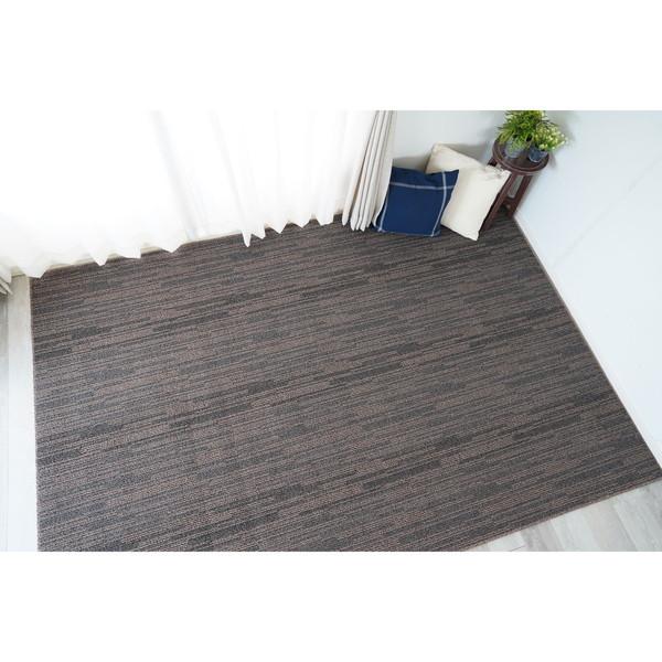35 割引季節のおすすめ商品 スミノエ ピースカーペット ヴィラ 江戸間8帖 ブラウン メーカー直送 カーペット ラグ マット 家具 インテリア Solcaloja Med Ec