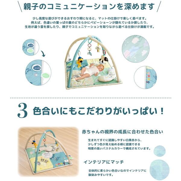 日本育児 ひつじのショーン アクティビティ プレイジム 6051008001 保証期間：6ヵ月の画像