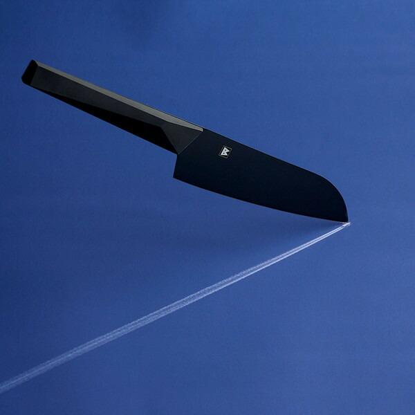 バイアキッチン バイアキッチン ブラックキッチンナイフ2点