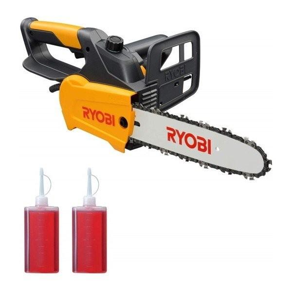 爆買い新作 チェーンオイル 100ml 2個セット チェンソー Ryobi 電動 電気式 チェーンソー Cs 2502f 手軽 ハーフトップハンドル 切断 新作通販