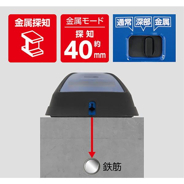 シンワ測定 79156 Pro+ 下地センサー(金属・中心・深部・電線探知
