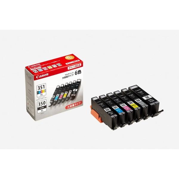 CANON BCI-351XL+350XL/6MP インクタンク (6色マルチパック・大容量・純正) メーカー直送