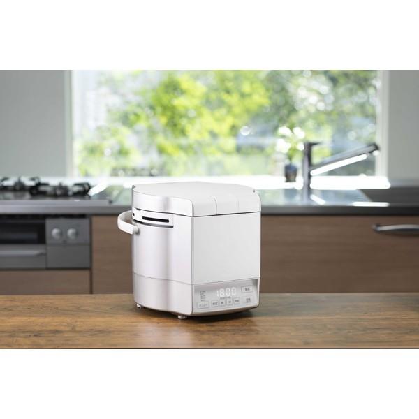 ガス炊飯器 1升 炊きわざ マイコン電子ジャー付 プレミアムシルバー×アイボリー 都市ガス(12A/13A)用 パロマ PR-M18TV-13A【送料無料】 (PRM18TV13A) パロマ（Paloma） ガス炊飯器 1升炊き 炊きわざ PR-M18TV13A