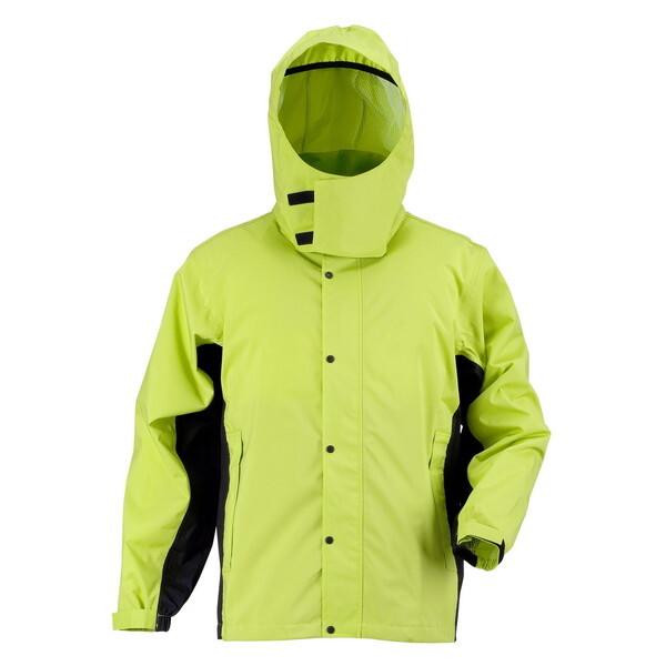 カジメイク 7521 レインスーツエボリューション ライム L : XPRICE 