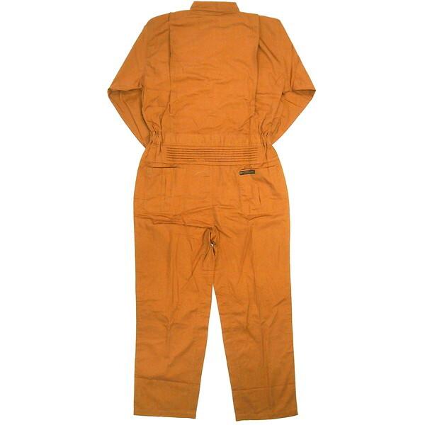カジメイク 6609 T/C長袖股ハギつなぎ服 アイスホワイト LL : XPRICE