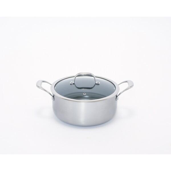 アイリスオーヤマ - 新品・未使用　ダイヤモンドグレース　DG-SE10 10ピースセット　シルバー Amazon.co.jp: アイリスオーヤマ フライパン 鍋 10点セット 26