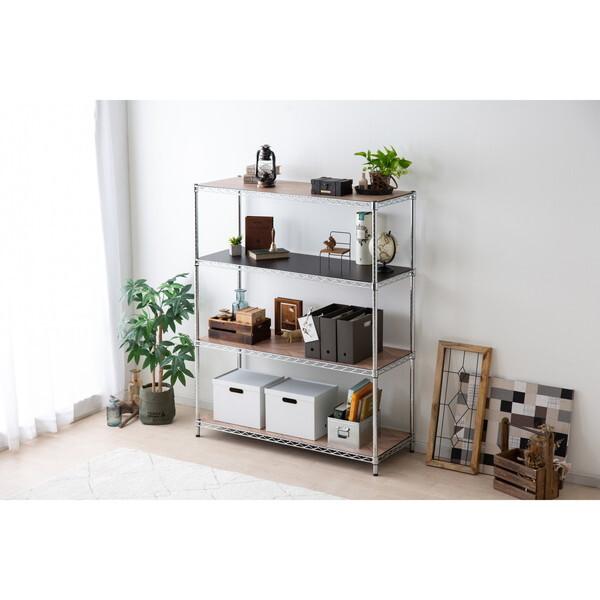 アイリスオーヤマ MR-1215JK シルバー メタルラック メーカー直送_4