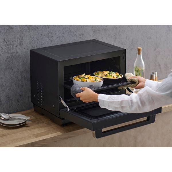 スチームオーブンレンジ 30L アイリスオーヤマ MO-FS3001-B ブラック 