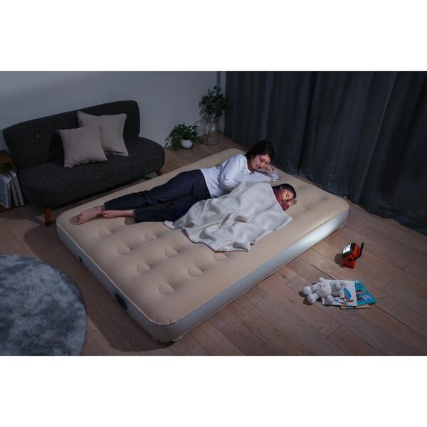 アイリスオーヤマ EAB-D ダブルアイボリー 電動エアーベッド ダブル