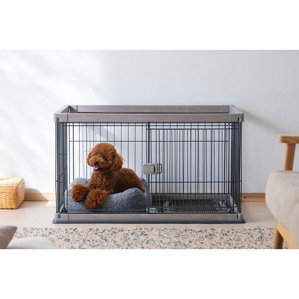 小型犬ケージ アイリスオーヤマPWSR-960LV アッシュグレー