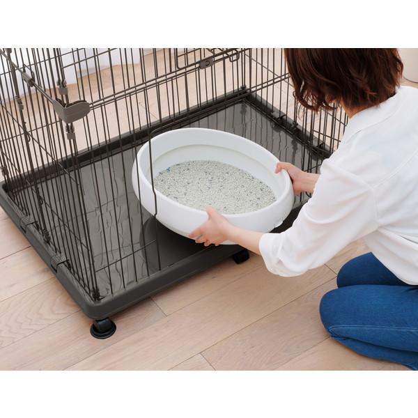 アイリスオーヤマPEC-902V グレー IRIS OHYAMA アイリスオーヤマ ペットケージ PEC-902V アッシュ