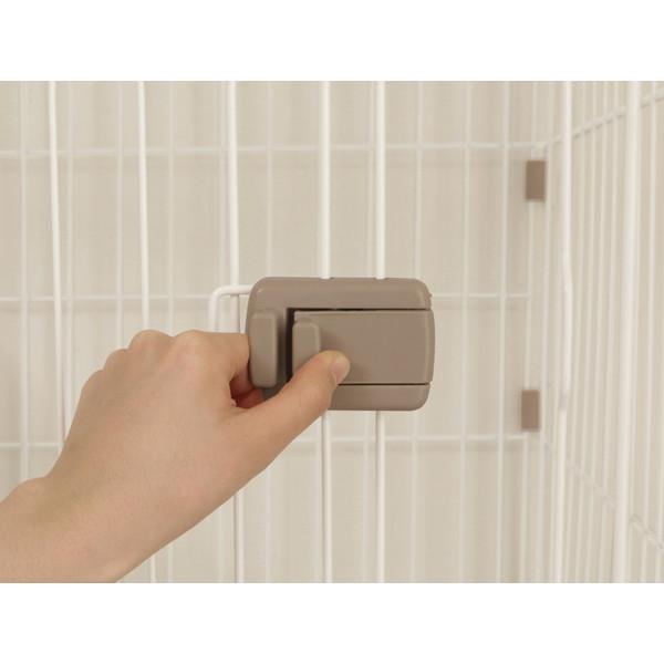 アイリスオーヤマ PWCR-963V ライトナチュラル ウッディキャットケージ (3段) メーカー直送 ペット用品