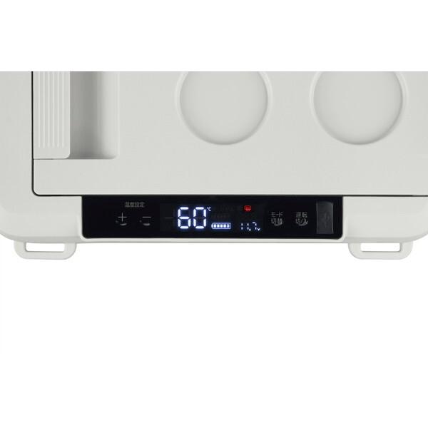 アイリスオーヤマ IPDW-B3A-Wホワイト 充電式ポータブル冷温庫 (26L) メーカー直送の画像