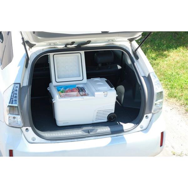 アイリスオーヤマ IPDW-B3A-Wホワイト 充電式ポータブル冷温庫 (26L) メーカー直送の画像