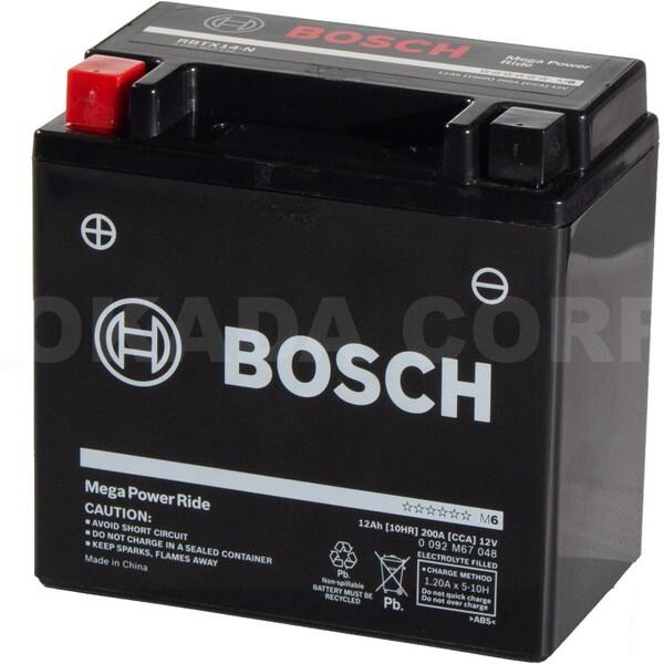 BOSCH（ボッシュ） バッテリー RBTX14-N 液入り充電済み仕様 : XPRICE