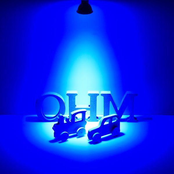 オーム電機 LDR7B-M-E11/D 11 LED電球 ハロゲンランプ形 E11 調光器対応 中角タイプ 青色｜aprice｜03