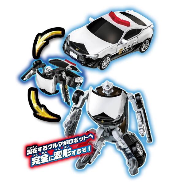 アガツマ ダイヤペット DK-EX01 60周年記念 パトカー+ダイヤロボ