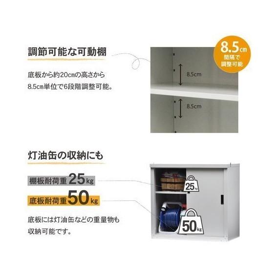 倉庫ハウス GREEN LIFE（グリーンライフ） GREEN LIFE HS-83 小型収納庫 84
