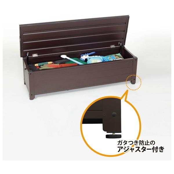 GREEN LIFE（グリーンライフ） 収納ベンチ 屋外 収納庫 踏み台 収納