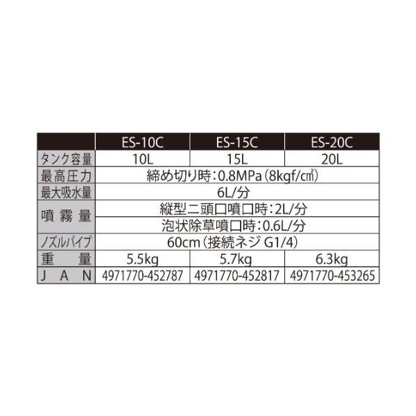 工進 ES-15C 背負い式エンジン動噴 2サイクル 15L カスケード式_1