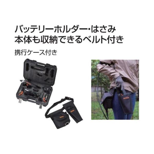 工進（KOSHIN） PPD-1825 充電式剪定はさみ(アンビル刃) 18V 2.5Ah