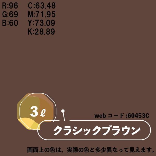 関西ペイント カンペハピオ マットペイント クラシックBN 3L : XPRICE