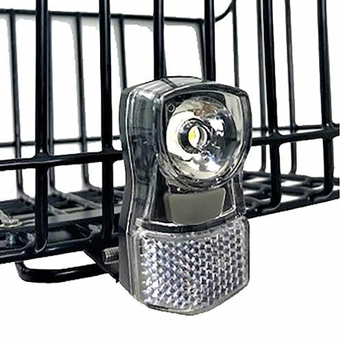 サギサカ（SAGISAKA） 45615 カゴ前&下取付用ライト ブラック : XPRICE