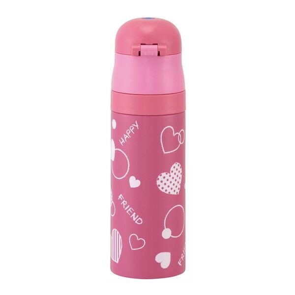 スケーター KSDC4 カバー付き 水筒 ステンレス 保冷専用 キッズ 470ml