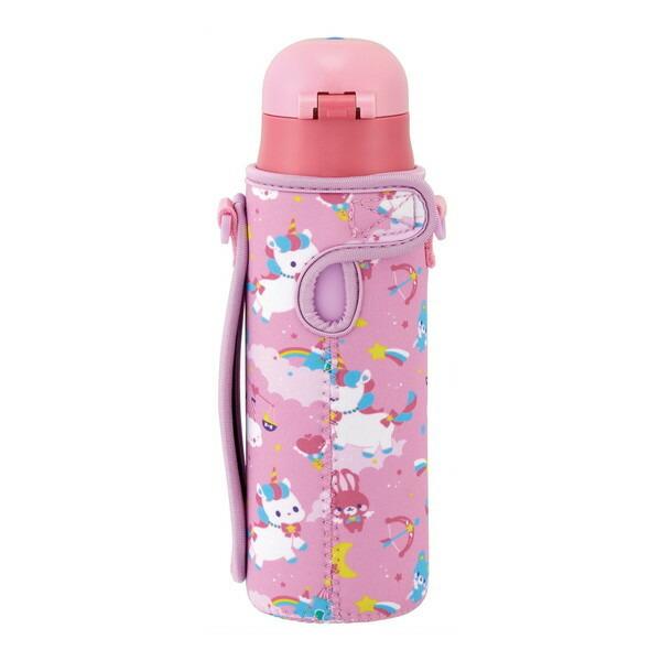 スケーター KSDC4 カバー付き 水筒 ステンレス 保冷専用 キッズ 470ml