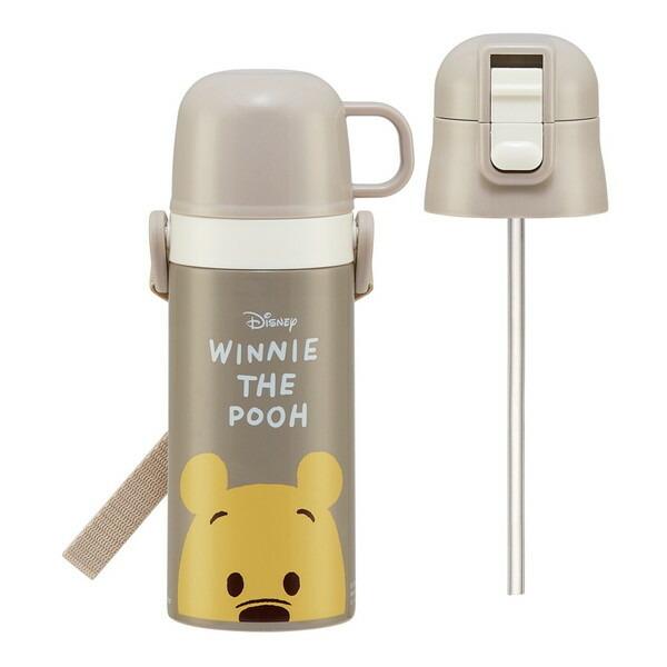 スケーター SKCP3 くまのプーさん 2WAYステンレス キッズ 水筒 350ml