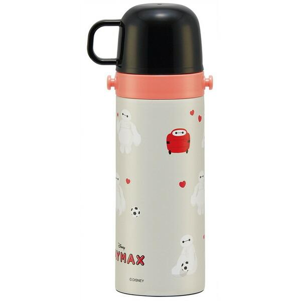 スケーター SKDC4 ベイマックス 2WAY ステンレス水筒 直飲み(470ml