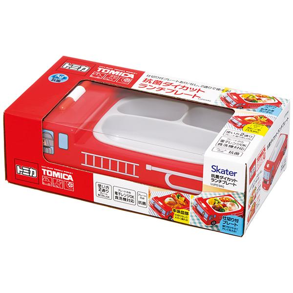 スケーター LUPD3AG トミカ 消防車 子供用 ランチプレート