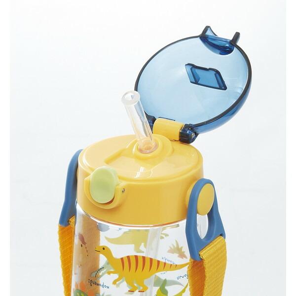 スケーター PDSH5 ディノサウルス ピクチャー 子供用 水筒 クリア