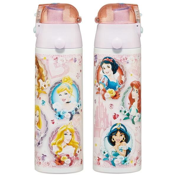 スケーター SDC6N プリンセス 子供用 ステンレス 水筒 直飲み 580ml