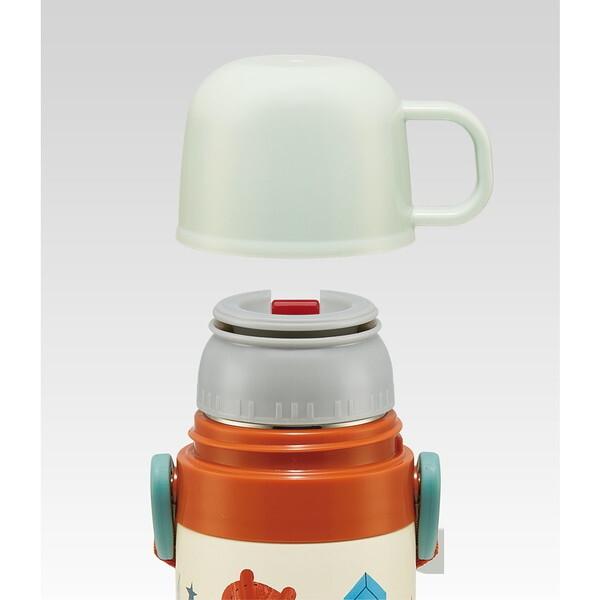 スケーター SKCP3 トミカとトム 子供用 ステンレス 水筒 2way ストロー