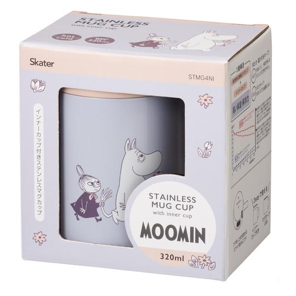 スケーター STMG4NI ムーミン 保温保冷 ステンレスマグカップ インナー