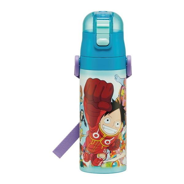 スケーター SDC4 ワンピース 24 子供用 ステンレス 水筒 直飲み 470ml