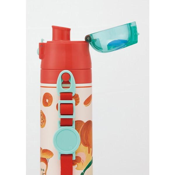 スケーター SKDC4 パンどろぼう 水筒 コップ飲み430ml / 直飲み470ml