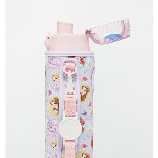 スケーター KSDC4 プリンセス 26 水筒 子供用 直飲み 470ml カバー付き