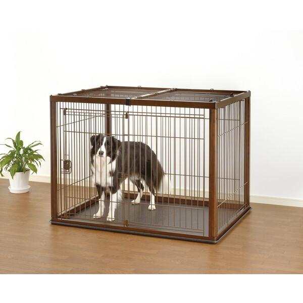 リッチェル（Richell） 木製ペットサークル 120-90 屋根面 : XPRICE