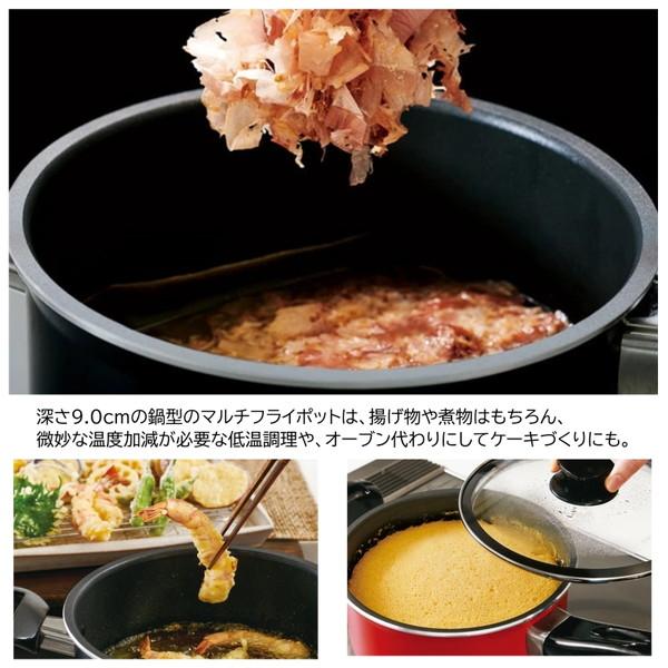 Vita Craft（ビタクラフト） テンプパンII マルチフライポット 20cm