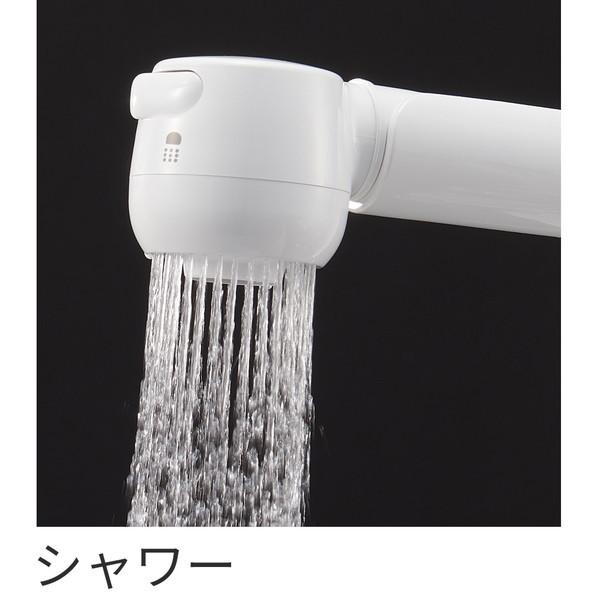SANEI 三栄水栓製作所 K37100R-W シングルスプレー混合栓 : XPRICE