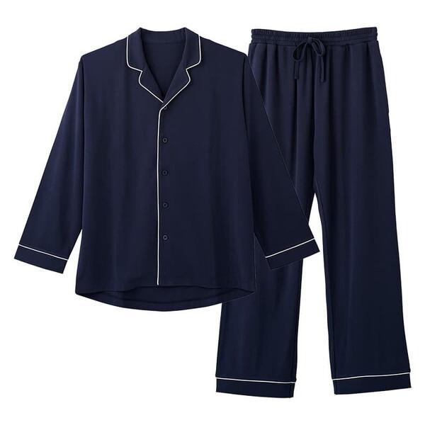 正規販売店 ニューピース リカバリーパジャマ ロング ネイビー S 正規販売店 ニューピース リカバリーパジャマ ロング ネイビー S