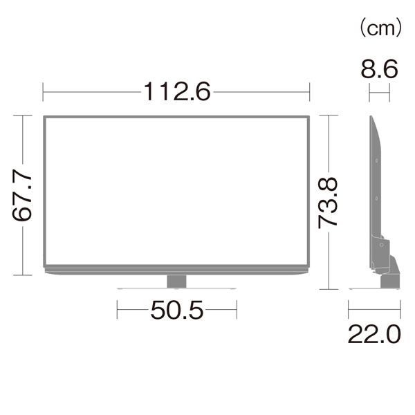 テレビ 50型 液晶テレビ シャープ アクオス SHARP AQUOS 50インチ TV 4T-C50CH1 4Kダブルチューナー内蔵 CH1シリーズ｜aprice｜09