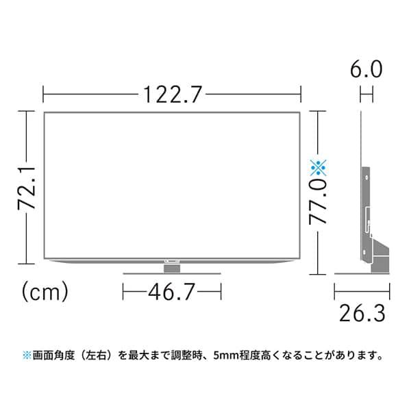 テレビ 55型 有機ELテレビ シャープ アクオス SHARP AQUOS 55インチ 4TC55EQ1 4K対応 BS・CS 4K