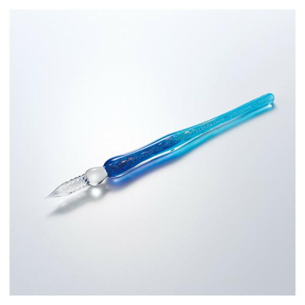 セキセイ アゾンガラスペン ラメ ブルー AX-8501-00 : XPRICE Yahoo!店
