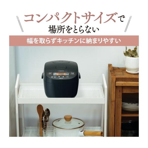 象印 炊飯器 3合炊き 一人暮らし用 極め炊き NL-BX05-BA マイコン炊飯  